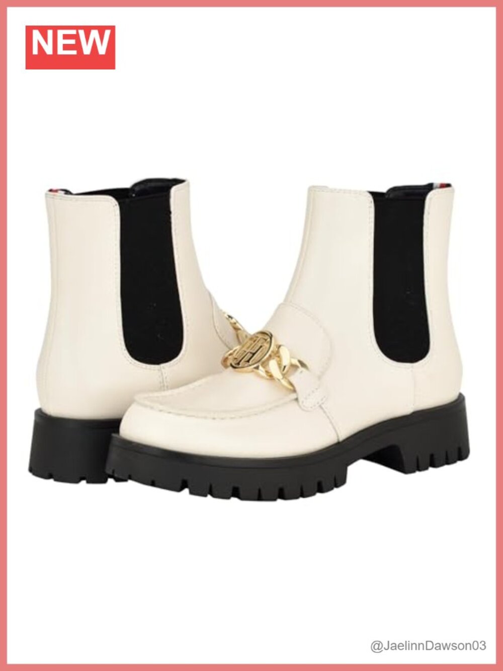 Faux Leather Pull-On Ankle Booties with Block Heels & Horsebit Detail